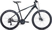 Велосипед FORWARD APACHE 27,5 2.0 disc (2021) черный-серый